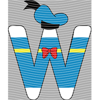 Cartoon letters-CL 182